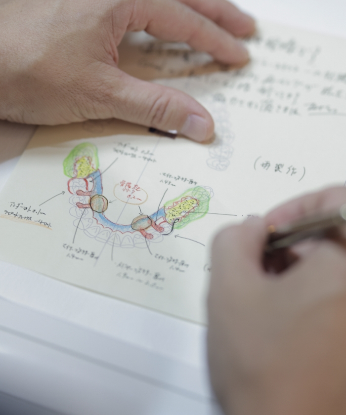 技術力の高い歯科技工士と連携しています